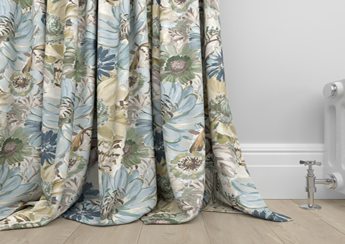 Spring Garden, Seafoam - Made to Measure Curtains - Image 6